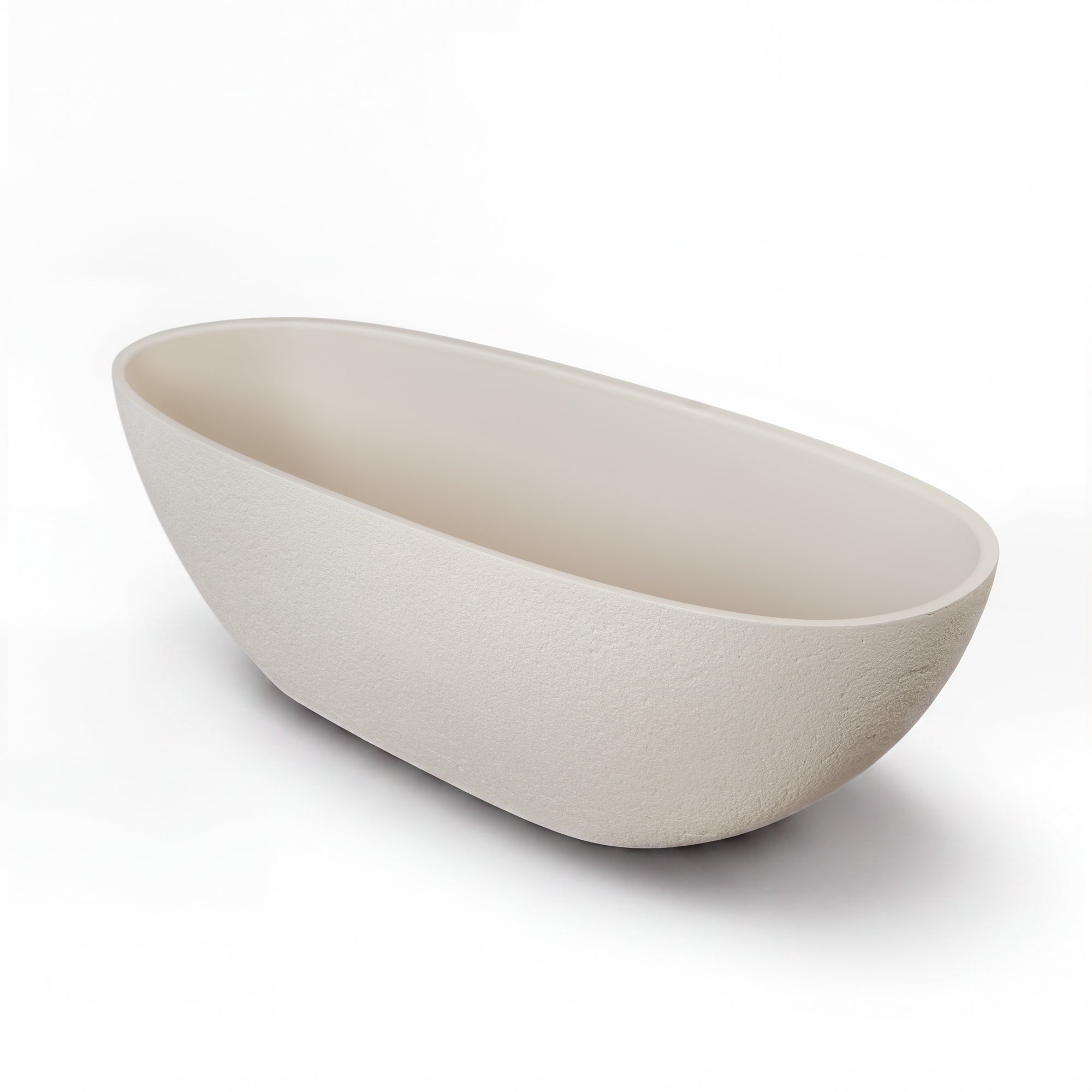 71" CAPPADOCIA OVAL BATHTUB - River Art Stone