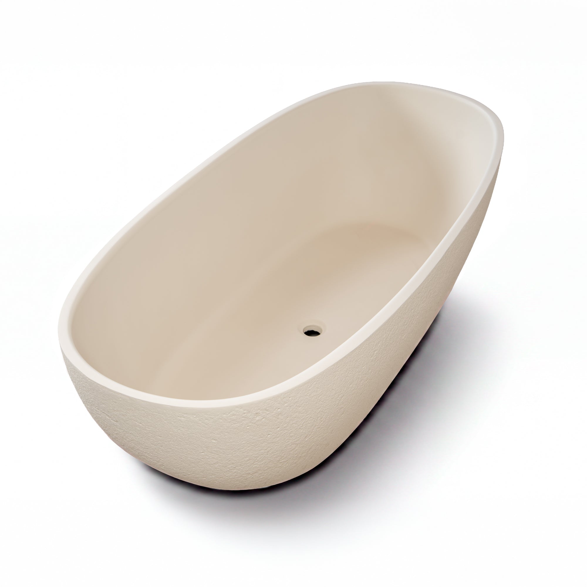 71" CAPPADOCIA OVAL BATHTUB - River Art Stone