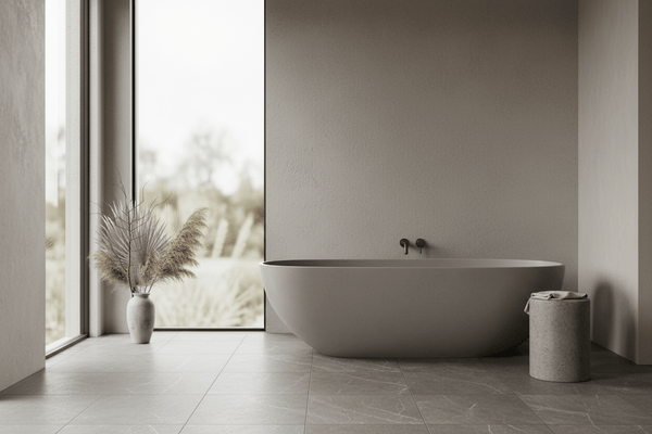 Gray Bathtub Design